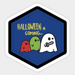 Halloween is coming Sticker